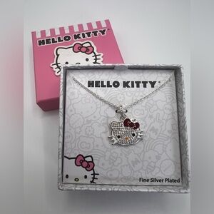 Hello Kitty Rhinestone Necklace